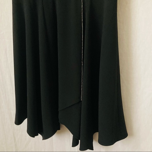 Hailstones Heritage Black Sleeveless Cape Dress - Picture 3 of 10